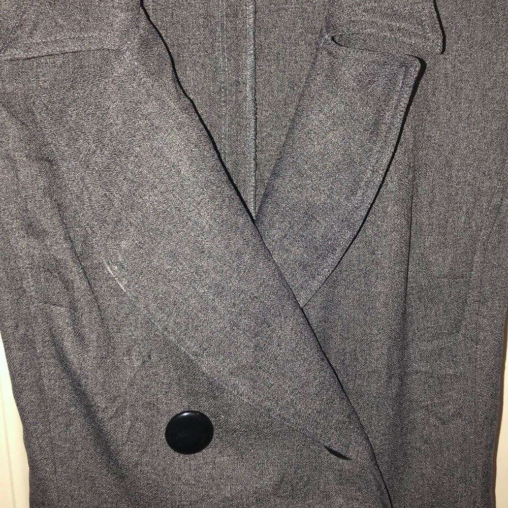 WHITE HOUSE BLACK MARKET Grey suit dress - Picture 2 of 3